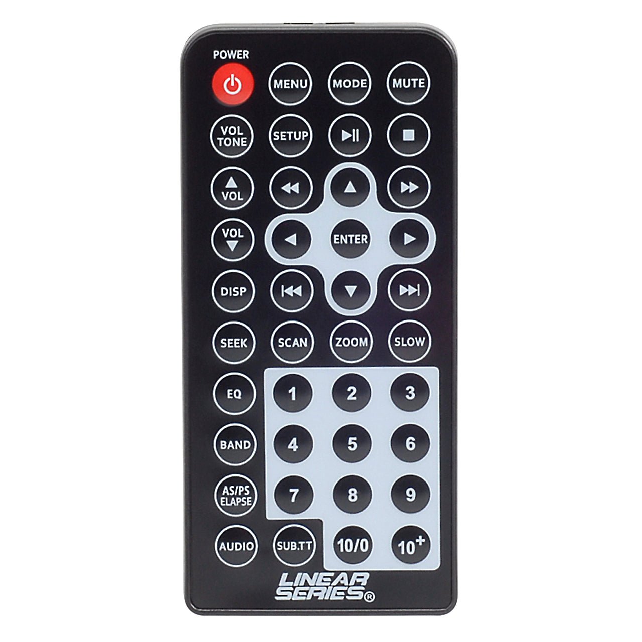 Linear Series RC4500 | Remote for RV4800/RV4500 Wall Mount Radios - Magnadyne