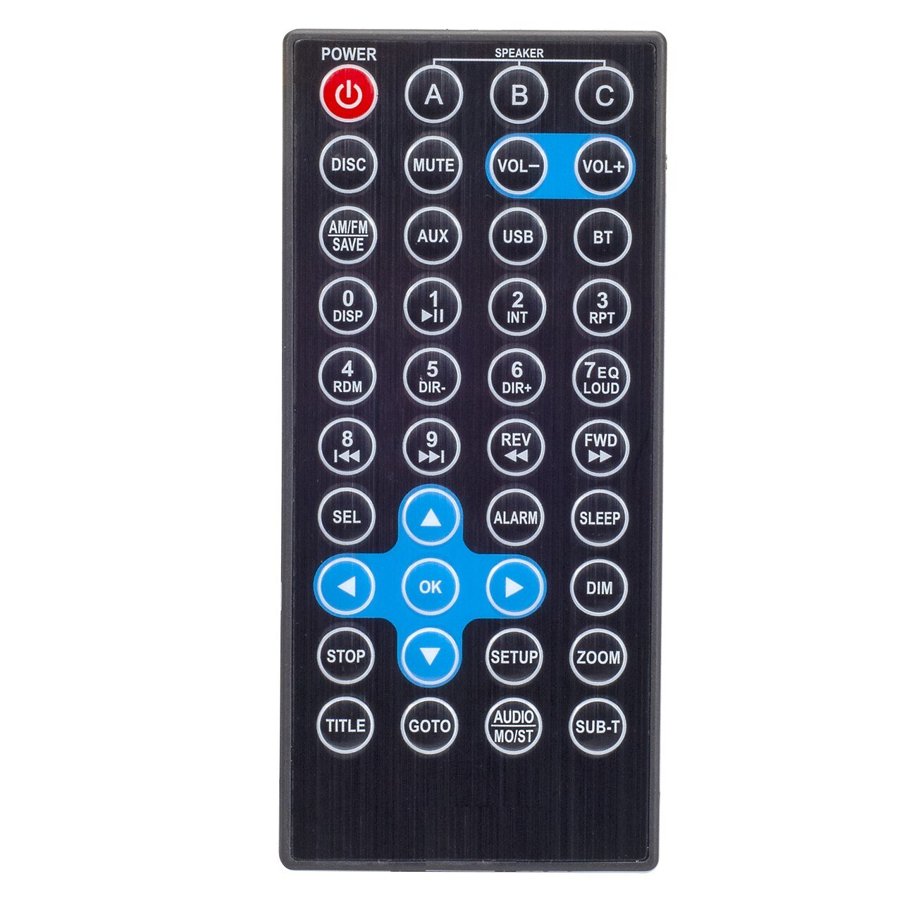 Linear Series RV6100 | AM/FM & BT/DVD Rugged Style Wall Mount Multimedia Receiver - Magnadyne