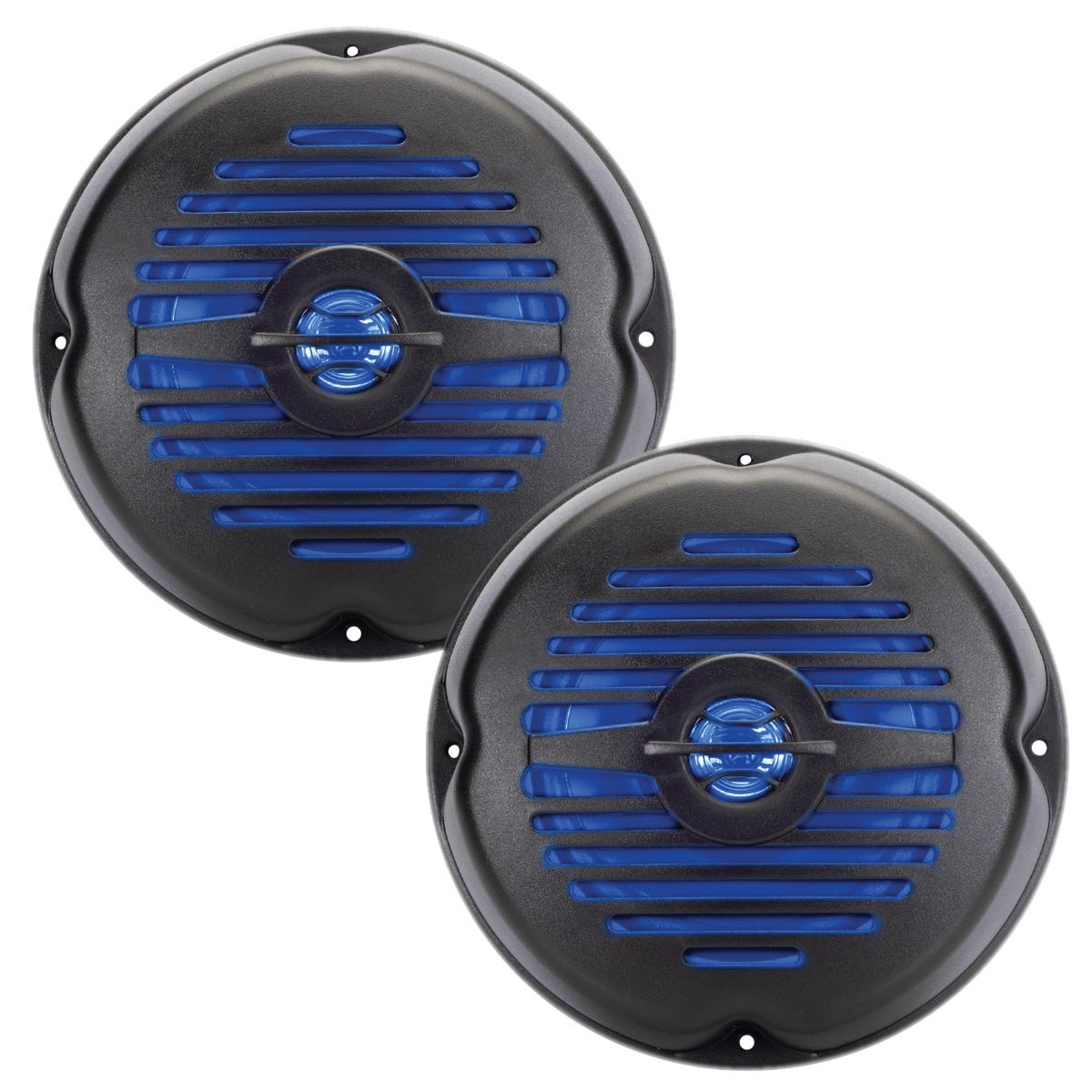 5'' Water Resistant Surface Mount Speaker/Grill with LED Lighting