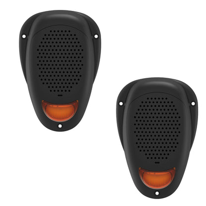 3" Water-Resistant Surface Mount LED Satellite Speaker
