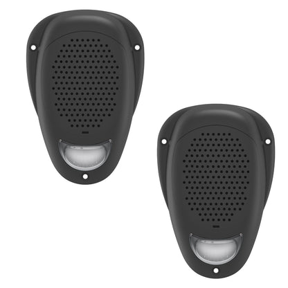 3" Water-Resistant Surface Mount LED Satellite Speaker