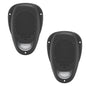 3" Water-Resistant Surface Mount LED Satellite Speaker