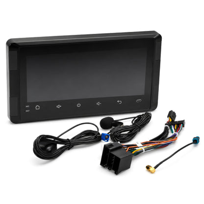 Magnadyne M1025-EXCH | 10.25" Touch Screen AM/FM/BT w/ Android Auto, CarPlay Single-Din Multimedia Receiver