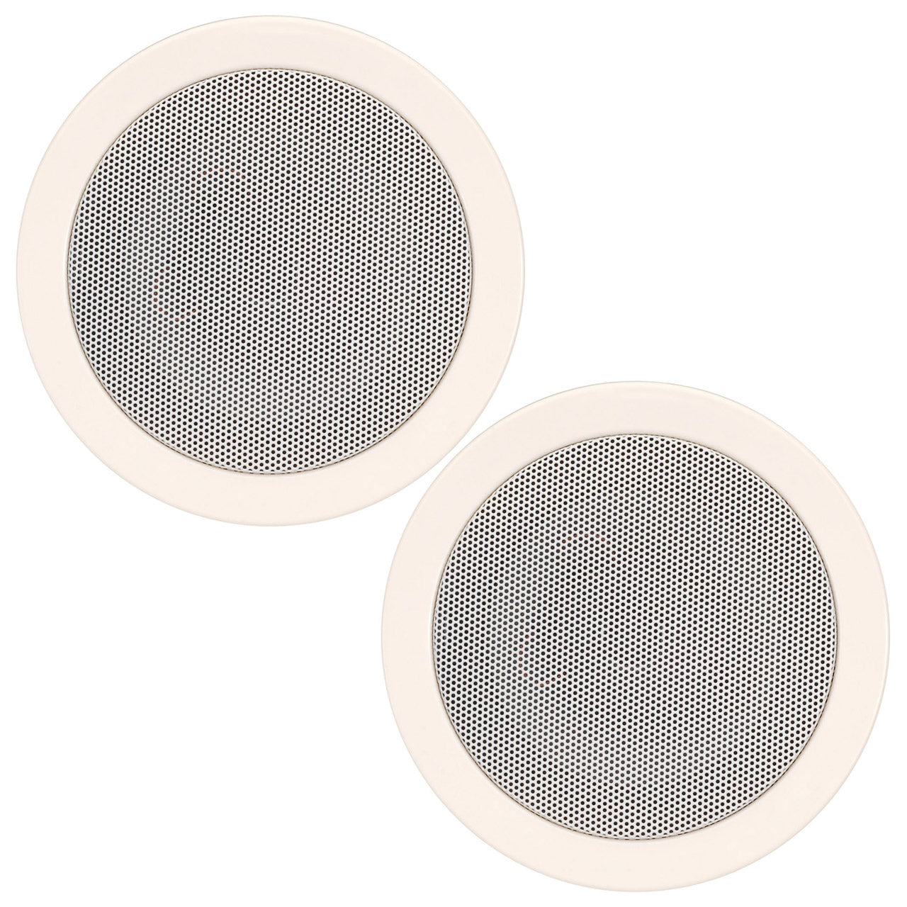5.25" 3-Way Speaker w/ Grill - Cream