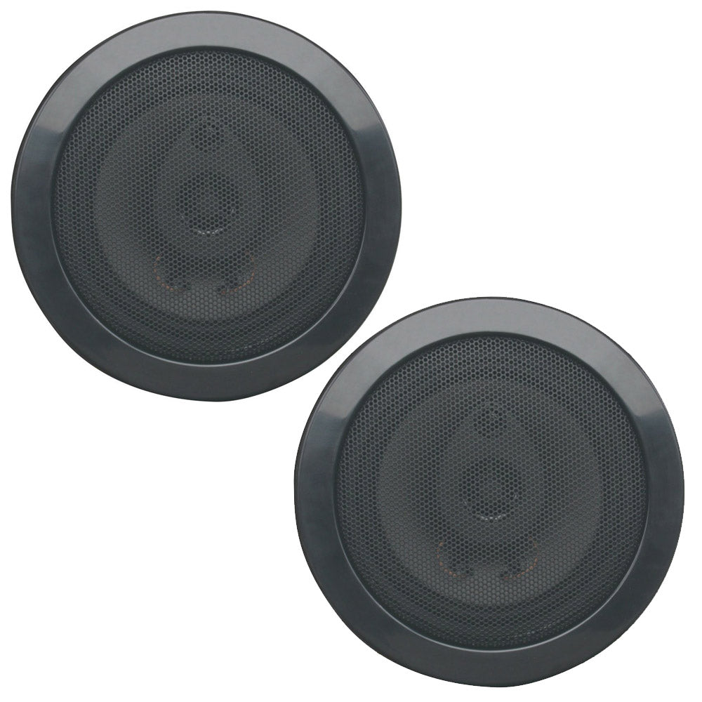 5.25" 3-Way Speaker w/ Grill - Black