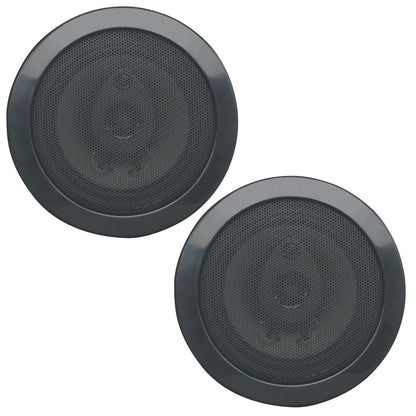 5.25" 3-Way Speaker w/ Grill - Black