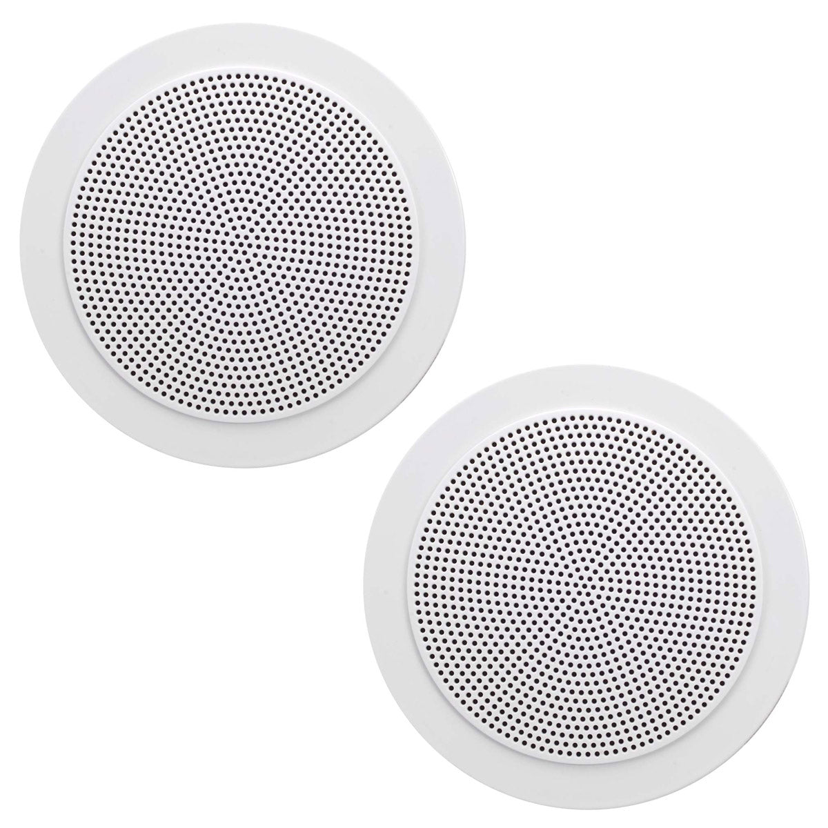 5.25" Dual Cone Round Speaker - White
