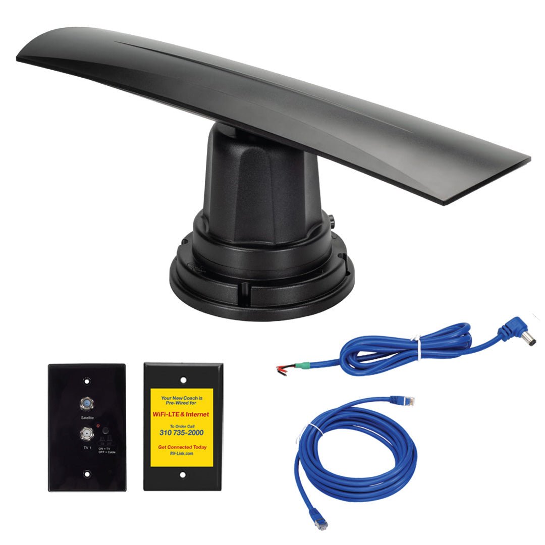 RV-Link TV-1B-WFB1B | RV TV/AM/FM Antenna, Wi-Fi/LTE Prep Kit ...