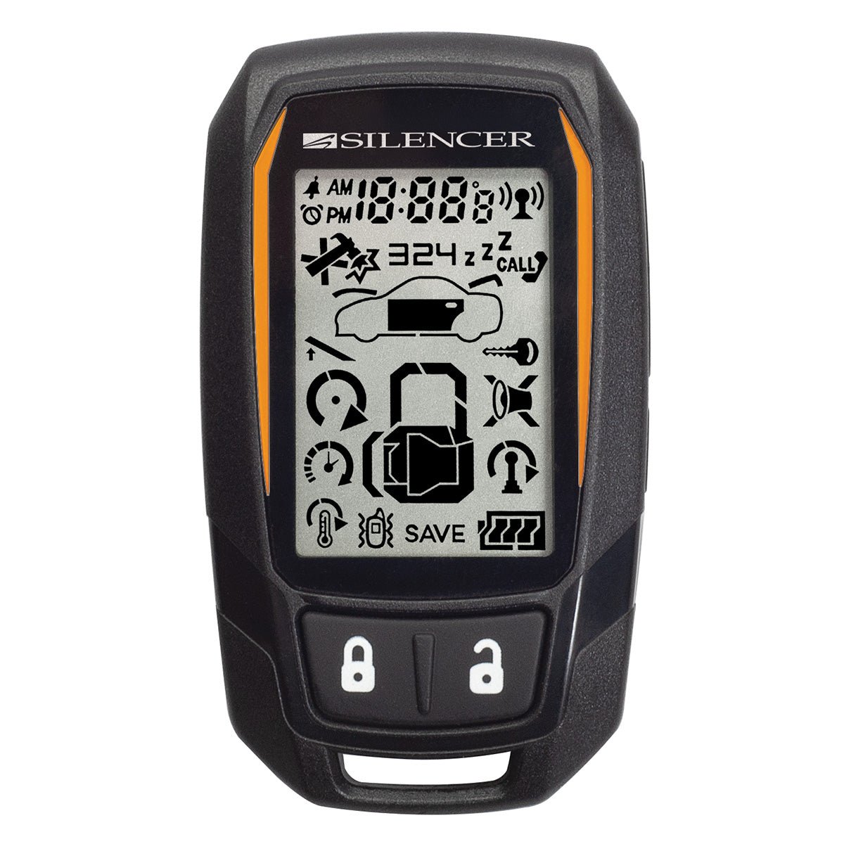 Silencer SLRF-LCD95 | Replacement Remote for Silencer 662SSR & 562SR - Magnadyne