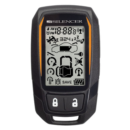 Silencer SLRF-LCD95 | Replacement Remote for Silencer 662SSR & 562SR - Magnadyne