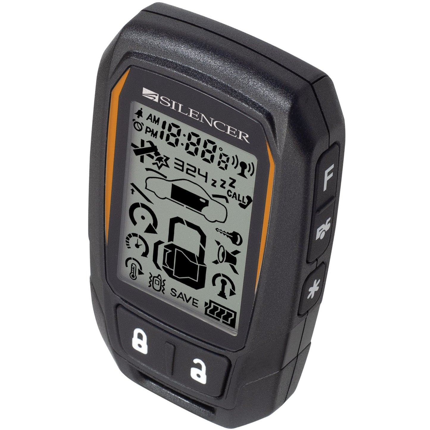 Silencer SLRF-LCD95 | Replacement Remote for Silencer 662SSR & 562SR - Magnadyne