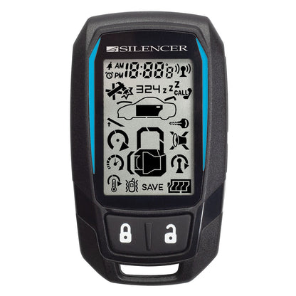 Silencer SLRF-LCD95 | Replacement Remote for Silencer 662SSR & 562SR - Magnadyne